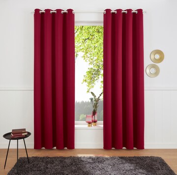 MY HOME Curtains & Drapes in Red