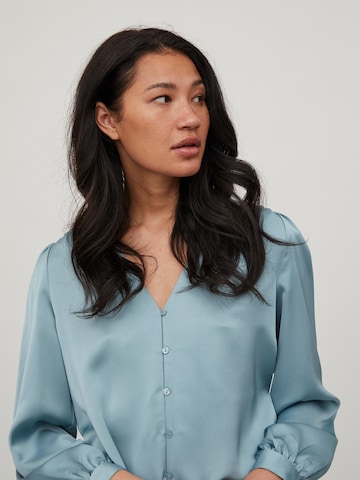 VILA Bluse in Blau