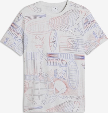 PUMA Shirt 'Essentials' in Weiß: Vorderseite