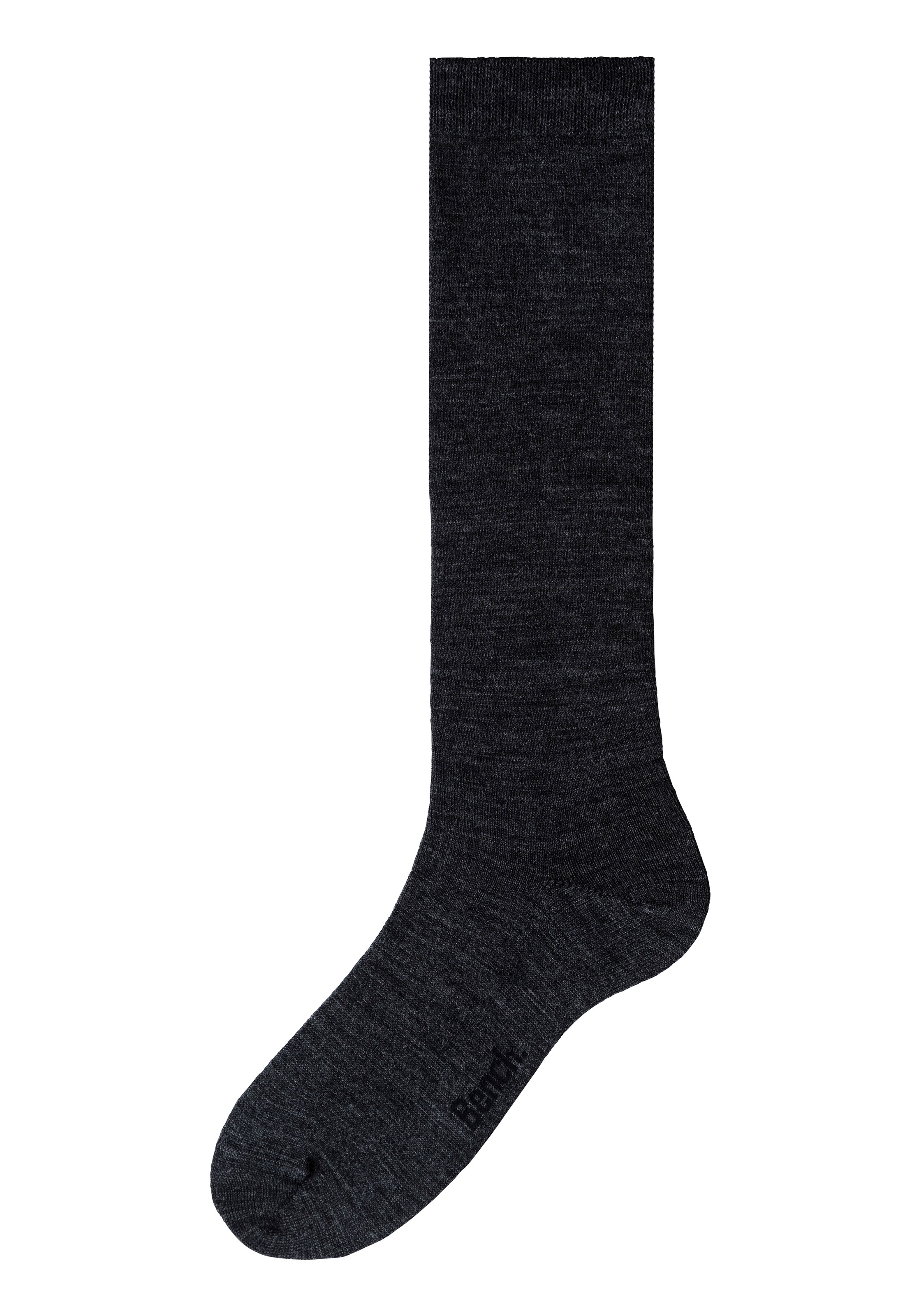 BENCH Kniestrümpfe in Grau