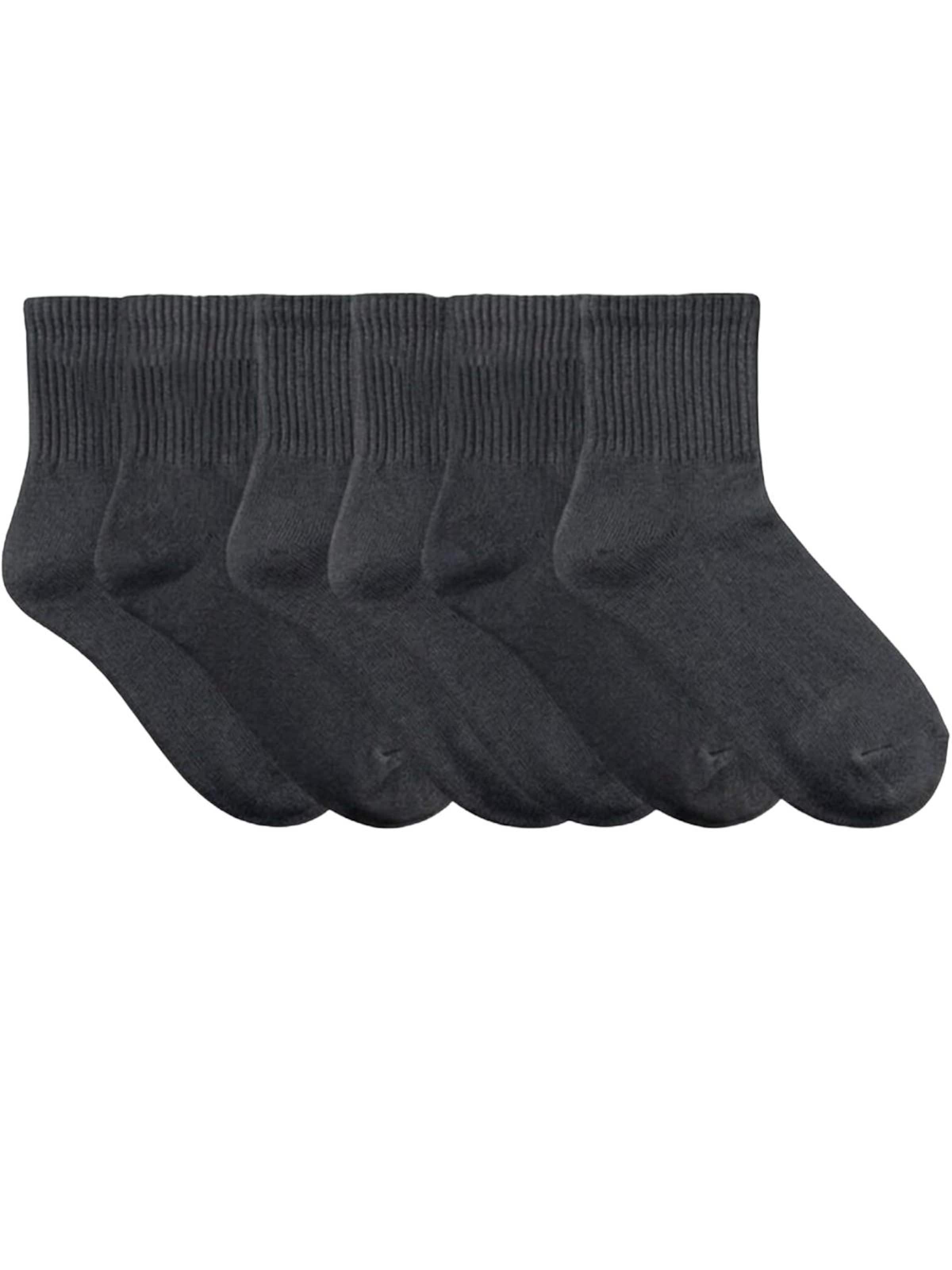 El Sueno - Calcetines 'Quarter Sportsocken' en negro