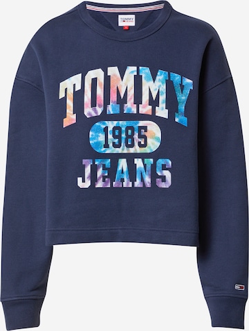 Tommy Jeans Sweatshirt in Blau: front
