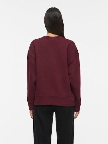 VILA Sweatshirt 'VIVera' in Rood