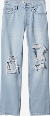 MANGO Wide Leg Jeans 'Mati' in Blau: predná strana