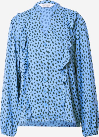 Camicia da donna di Compania Fantastica in blu: frontale