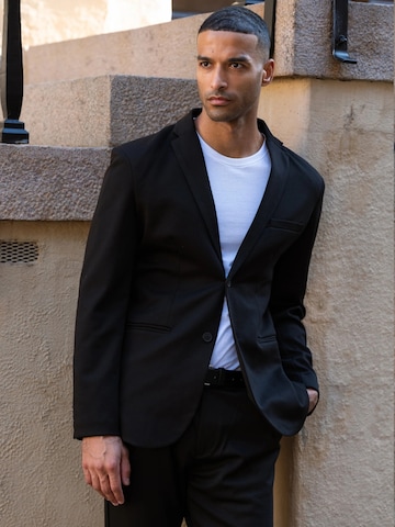 Regular fit Giacca business da completo ' The Original ' di TEESHOPPEN in nero