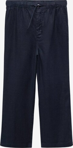 MANGO MAN Regular Pants 'Amalfi' in Blue: front