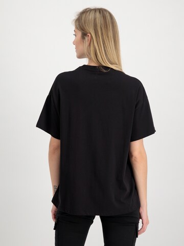 ALPHA INDUSTRIES - Camisa 'Dragon' em preto