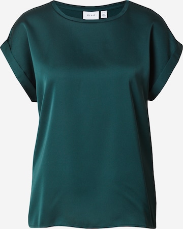 VILA Koszulka 'ELLETTE' w kolorze zielony: przód
