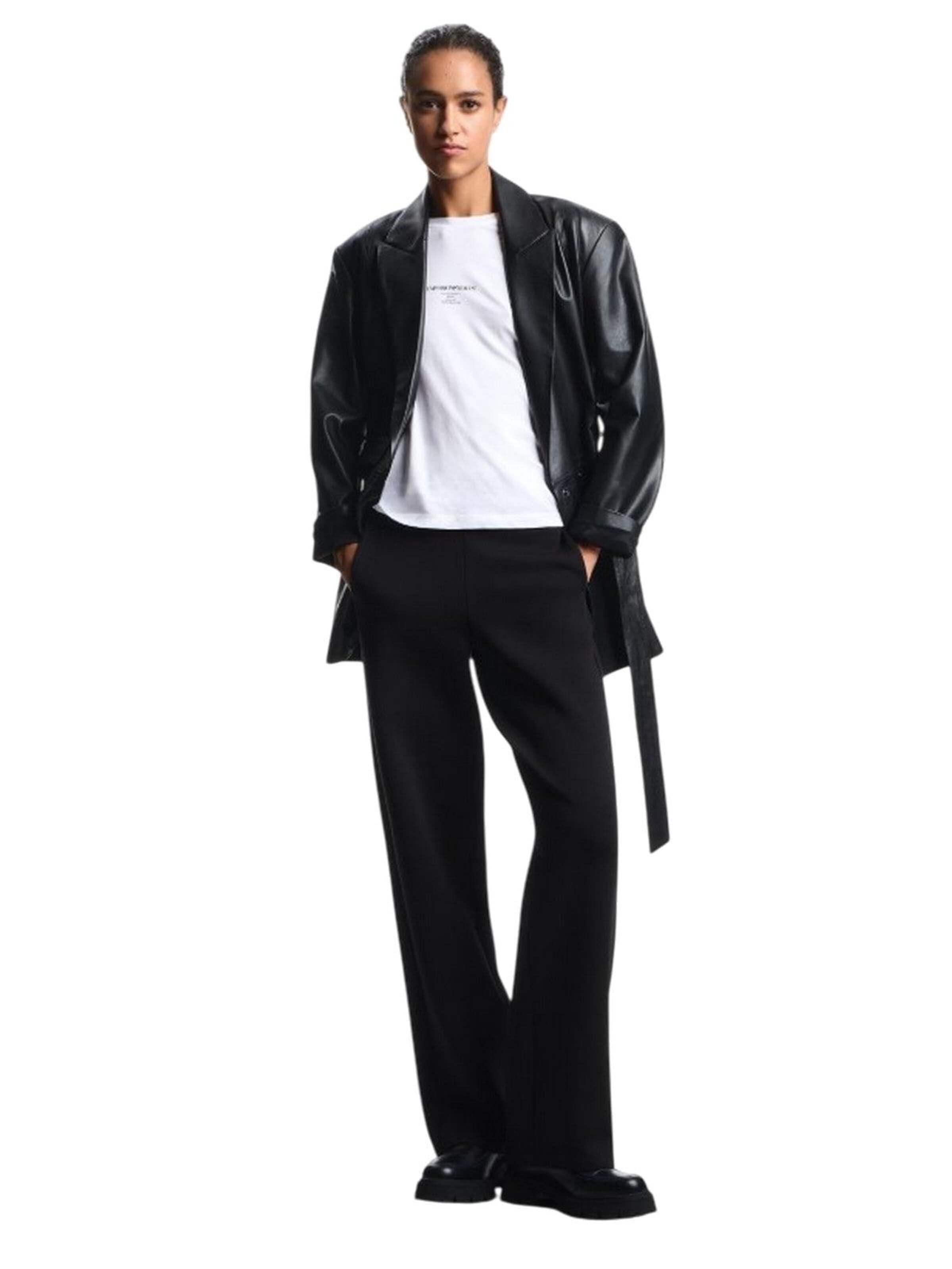 Emporio Armani - regular Pantalón en negro