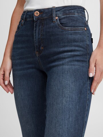 PULZ Jeans - Slimfit Vaquero 'EMMA' en azul