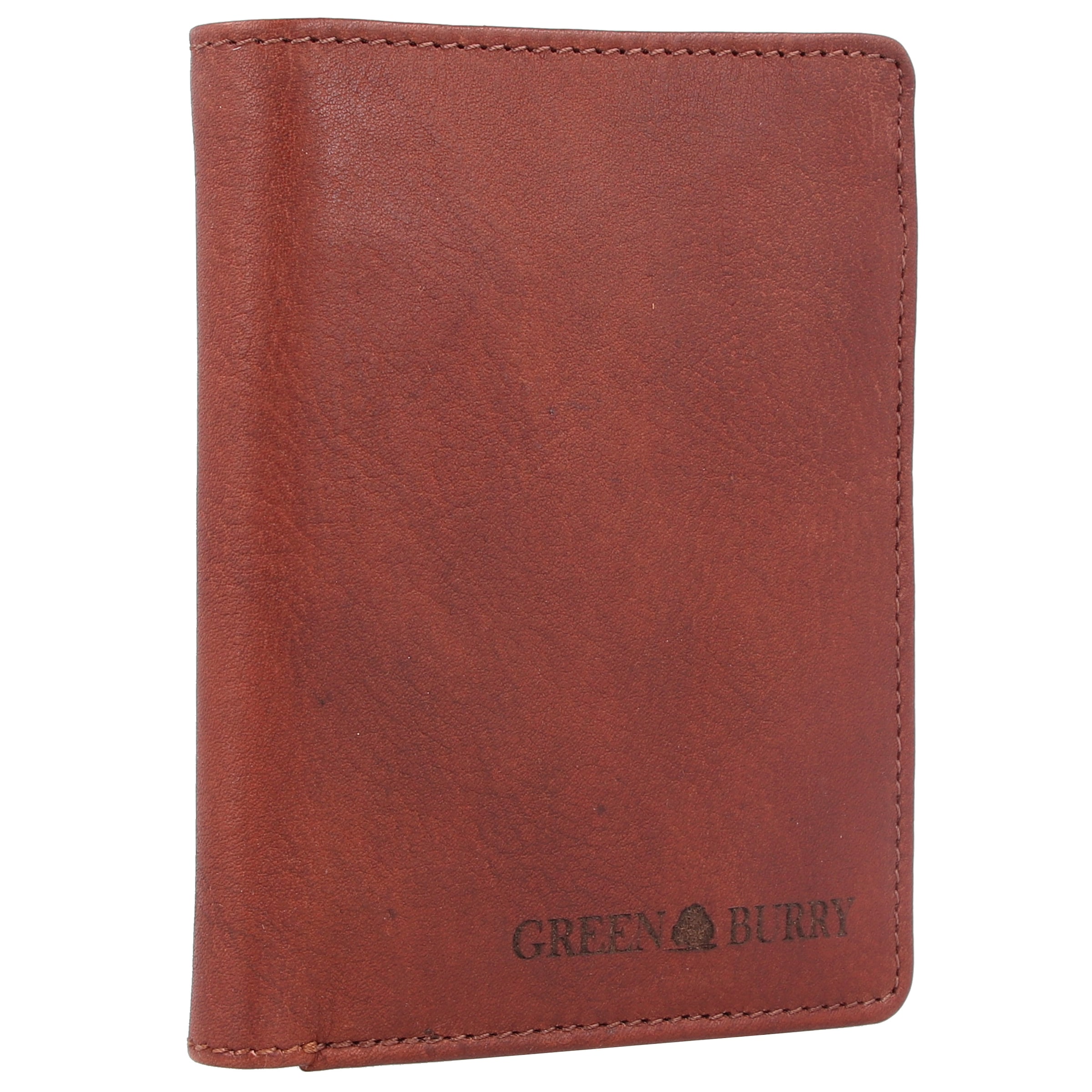 Porte-monnaies 'Vintage Washed' GREENBURRY en marron