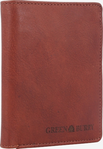 Porte-monnaies 'Vintage Washed' GREENBURRY en marron