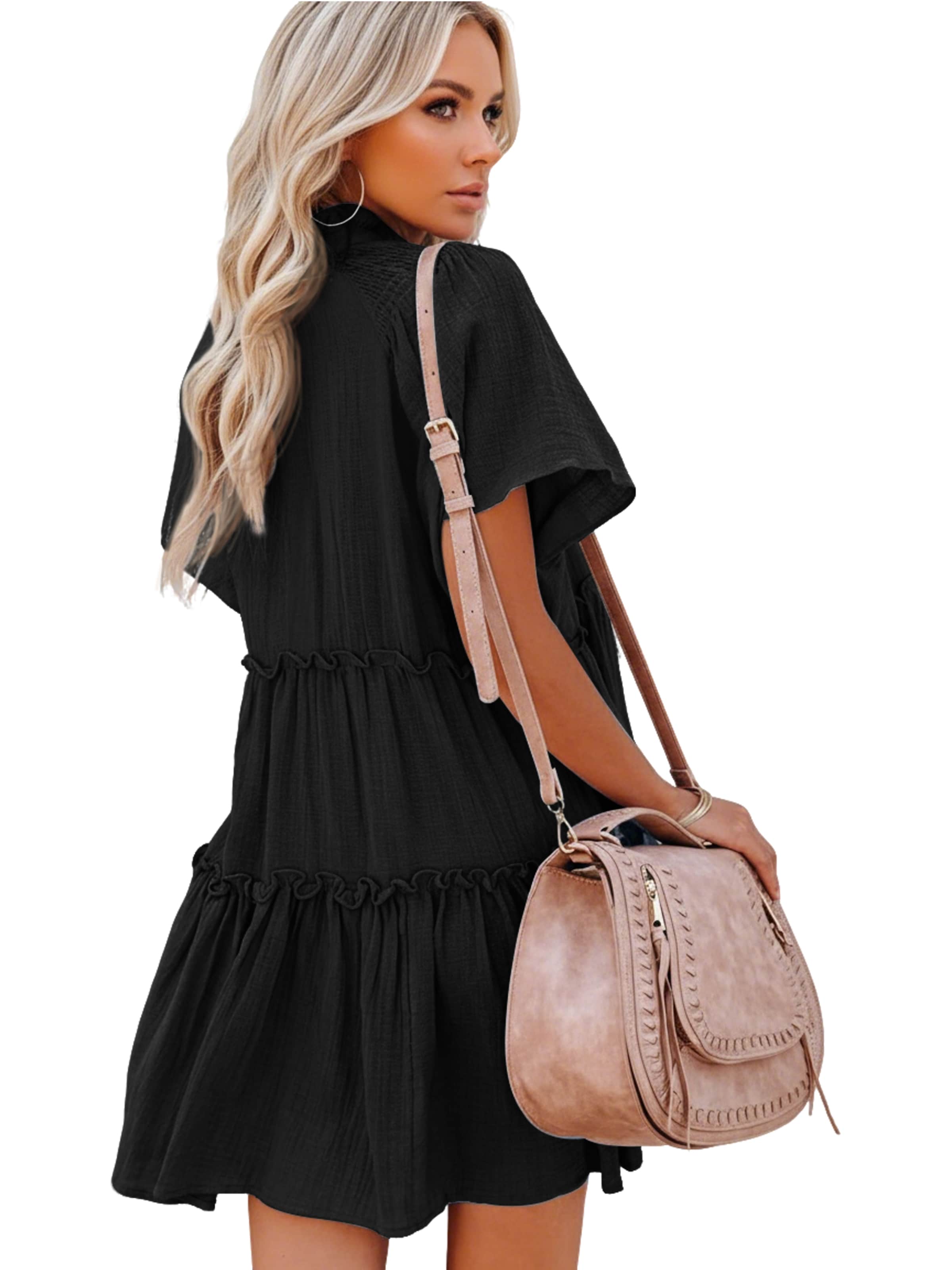 Imily Bela Kleid in Schwarz