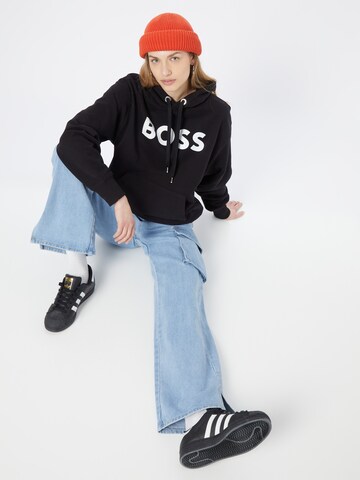 BOSS Sweatshirt 'Econy' in Schwarz