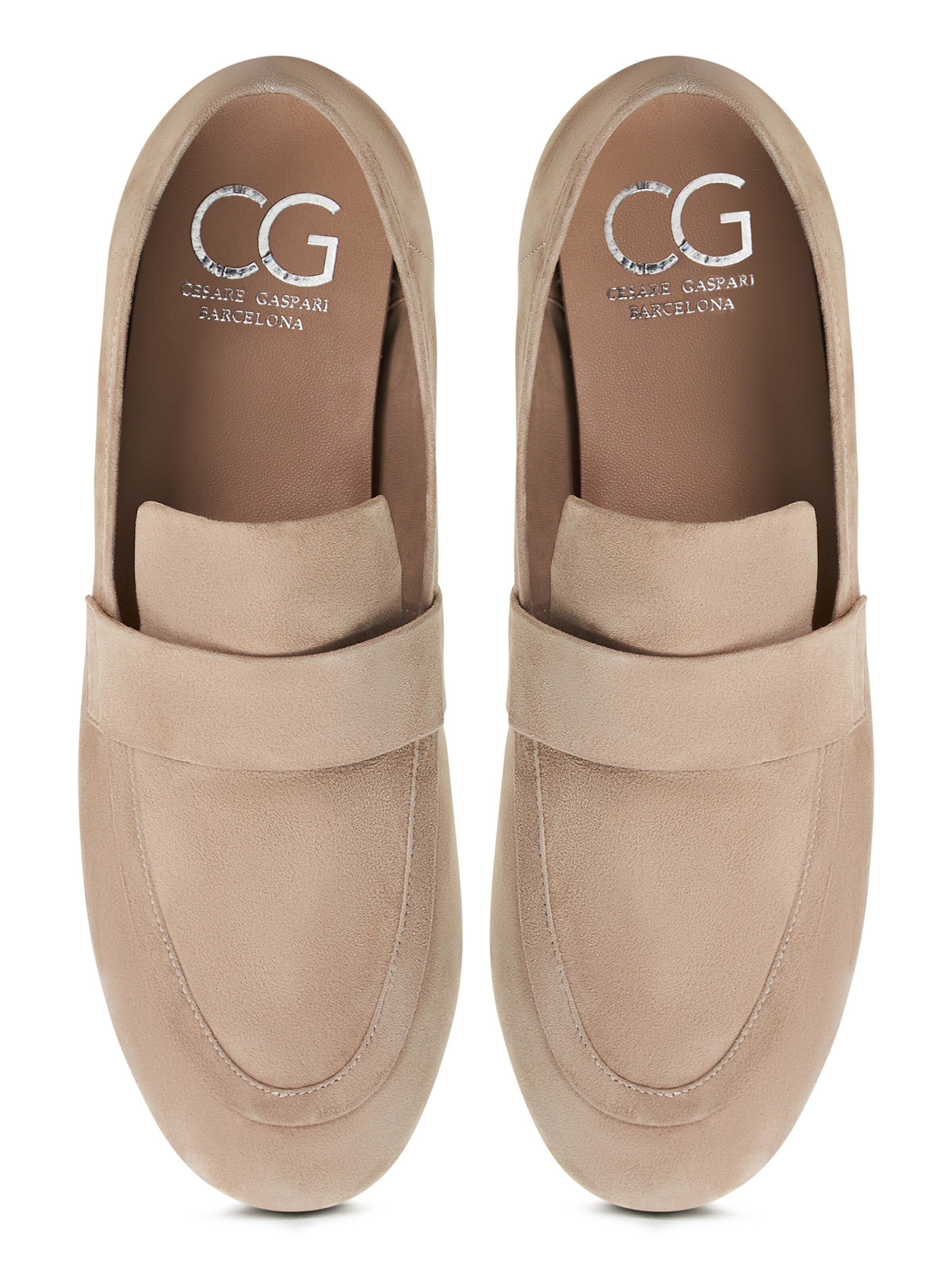 CESARE GASPARI Mocassins in Beige