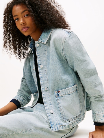 Tommy Jeans Tussenjas in Blauw