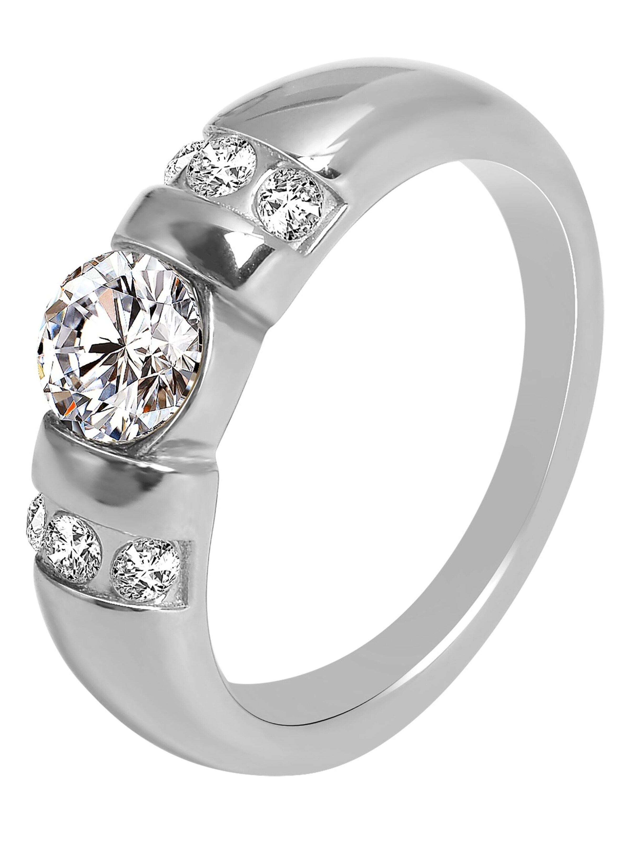 Akzent Ring 'Valja, langlebig' in Silver: front