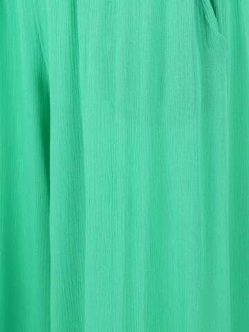 Vero Moda Petite Широки крачоли Панталон 'MENNY' в зелено