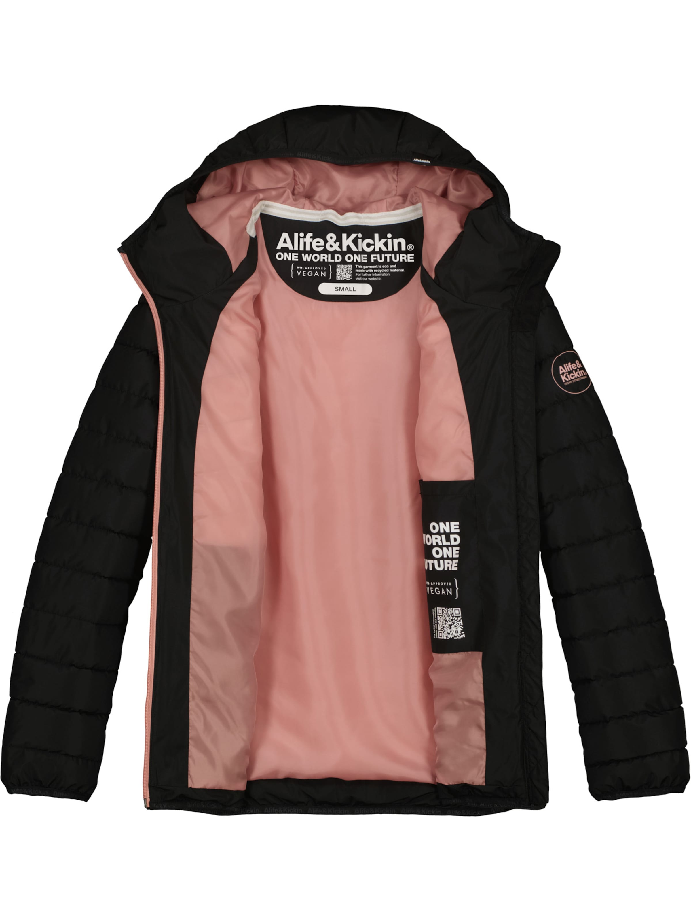 alife & kickin - Casaco meia-estação 'RabeaAK' em preto