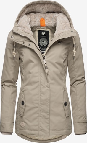 Ragwear Winter Jacket 'Monade' in Beige