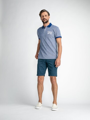 Petrol Industries Poloshirt in Blau