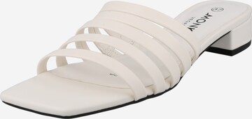 Monki Mules 'Althea' in White: front
