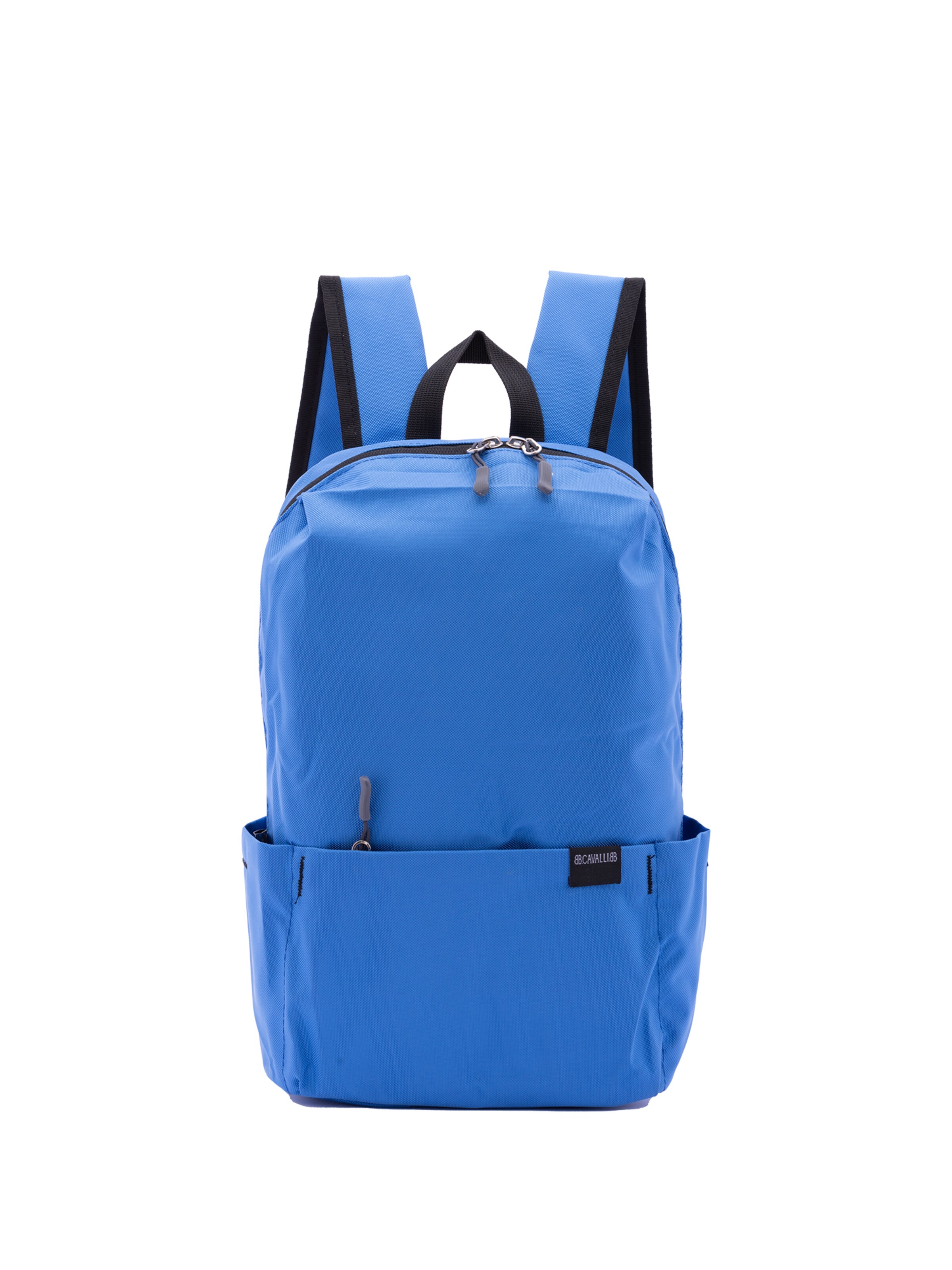 Zaino 'Zaino donna B Cavalli poliestere con zip e tasche esterne regolabile' di B. Cavalli in blu: frontale