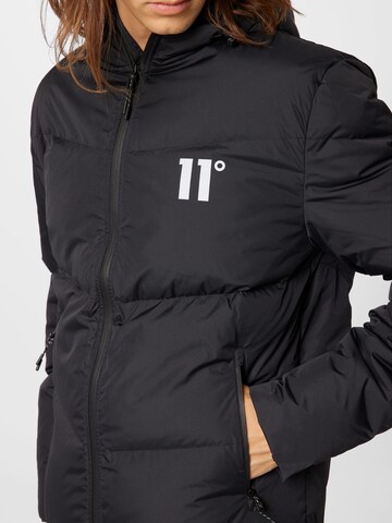 11 Degrees Prehodna jakna | črna barva