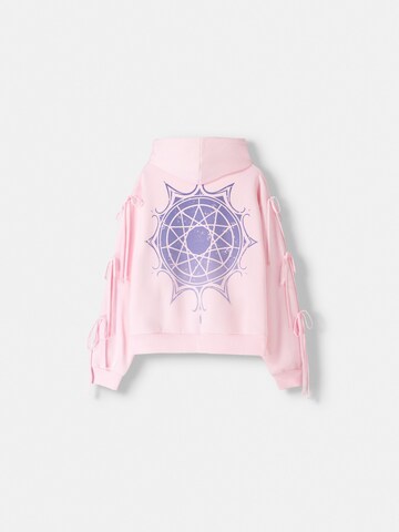 Bershka Sweatshirt i rosa