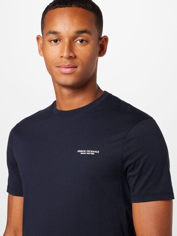 T-Shirt ARMANI EXCHANGE en bleu