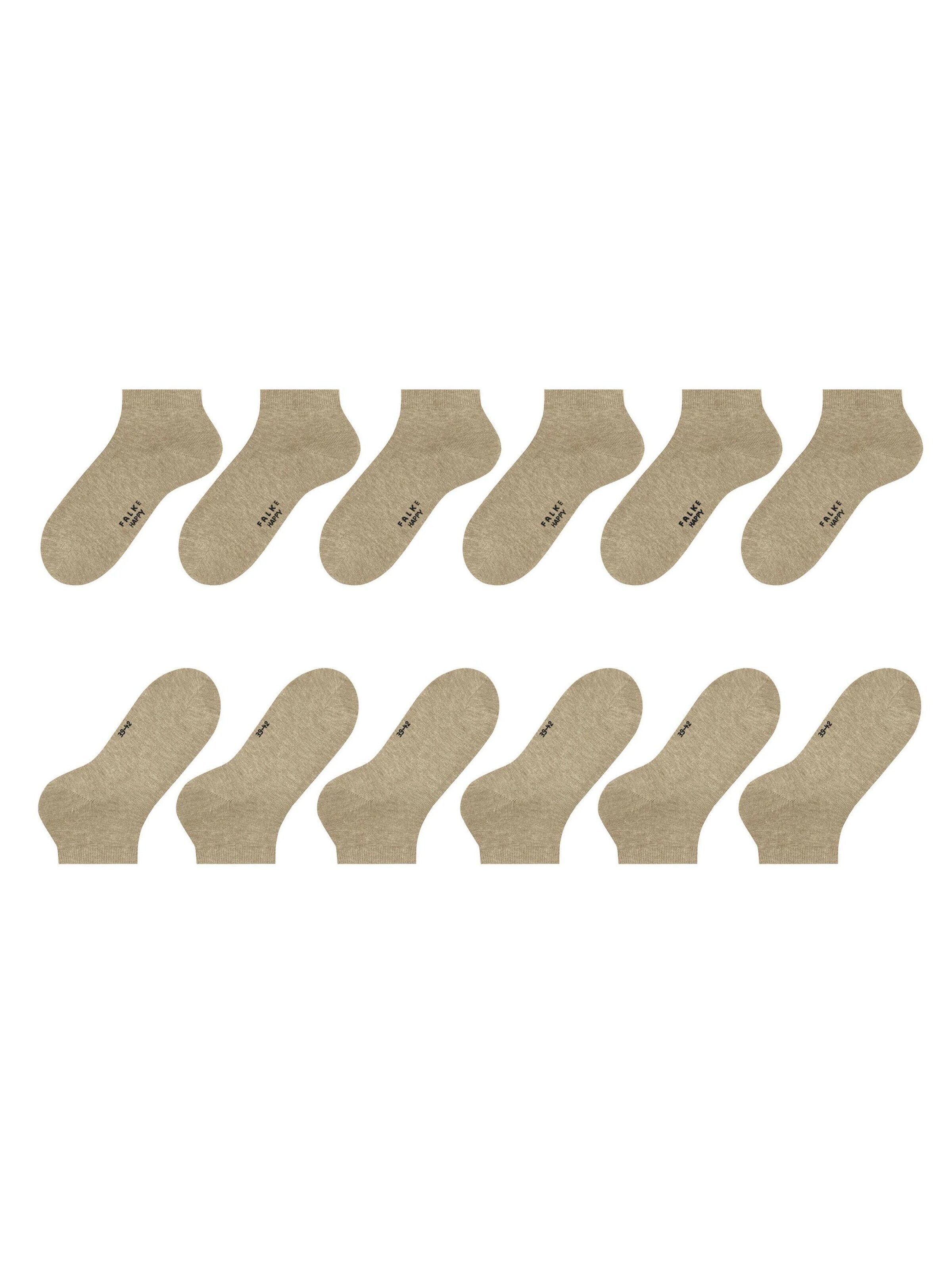 FALKE Socken 'Happy 6-Pack'‌‌‌‌‌ in Beige
