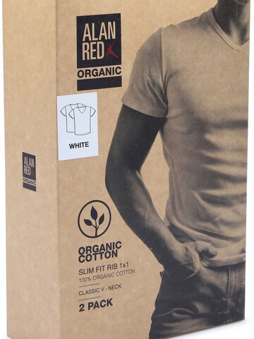 alan red Shirt 'Organic' in White