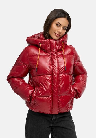 MARIKOO Winter jacket 'Skyraa 16' in Red: front