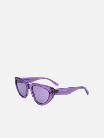 Karl Lagerfeld Sonnenbrille‌‌‌‌‌‌‌‌ in Lila: Vorderseite