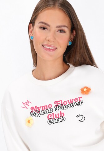 MYMO Sweatshirt in White