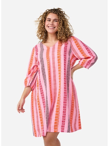 Zizzi Kjole 'VLINA' i pink