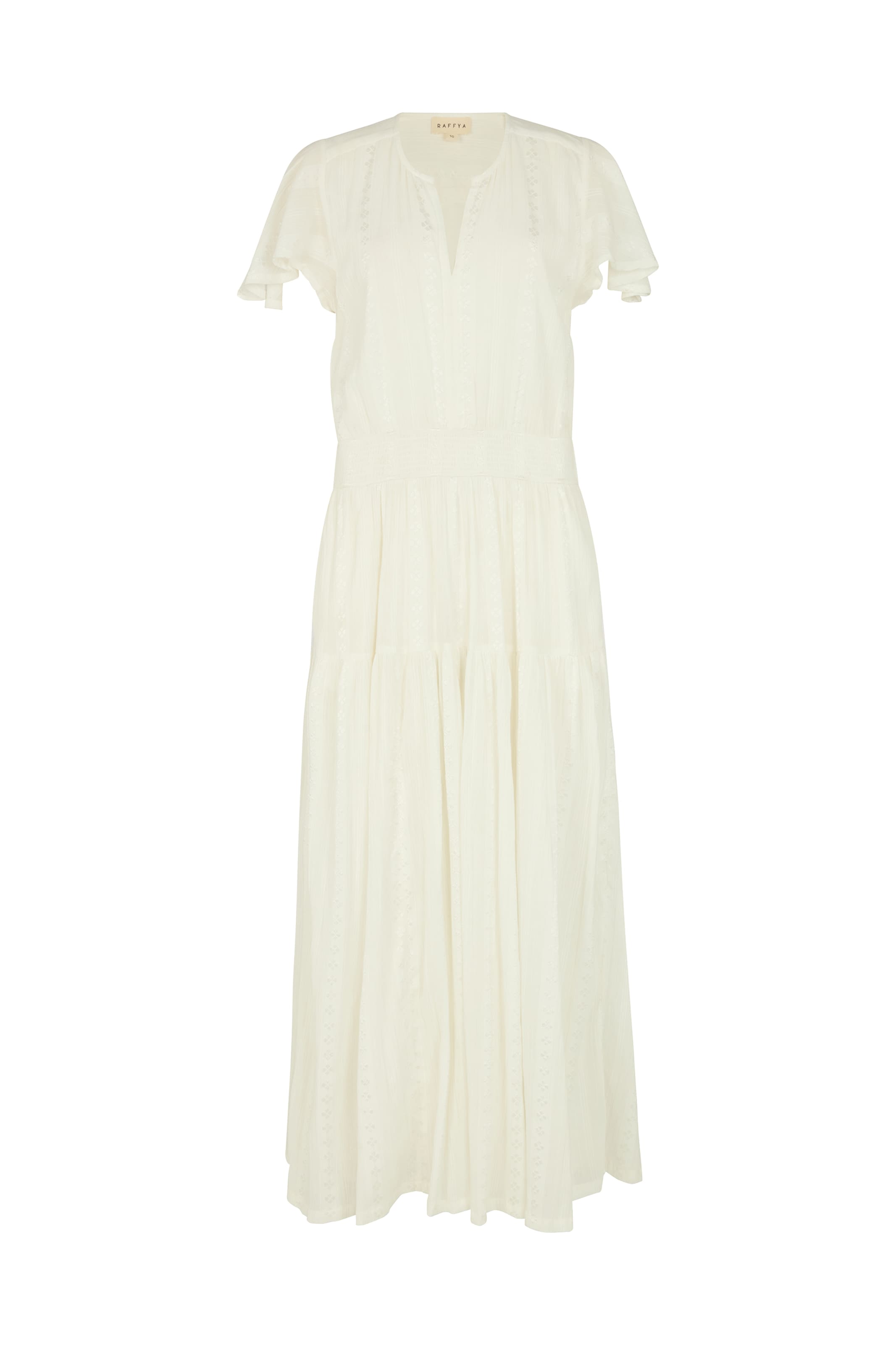 RAFFYA Kleid 'Candice' in weiß, Produktansicht
