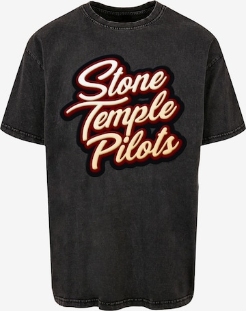 Maglietta 'Stone Temple Pilots - Script master' di Merchcode in grigio: frontale