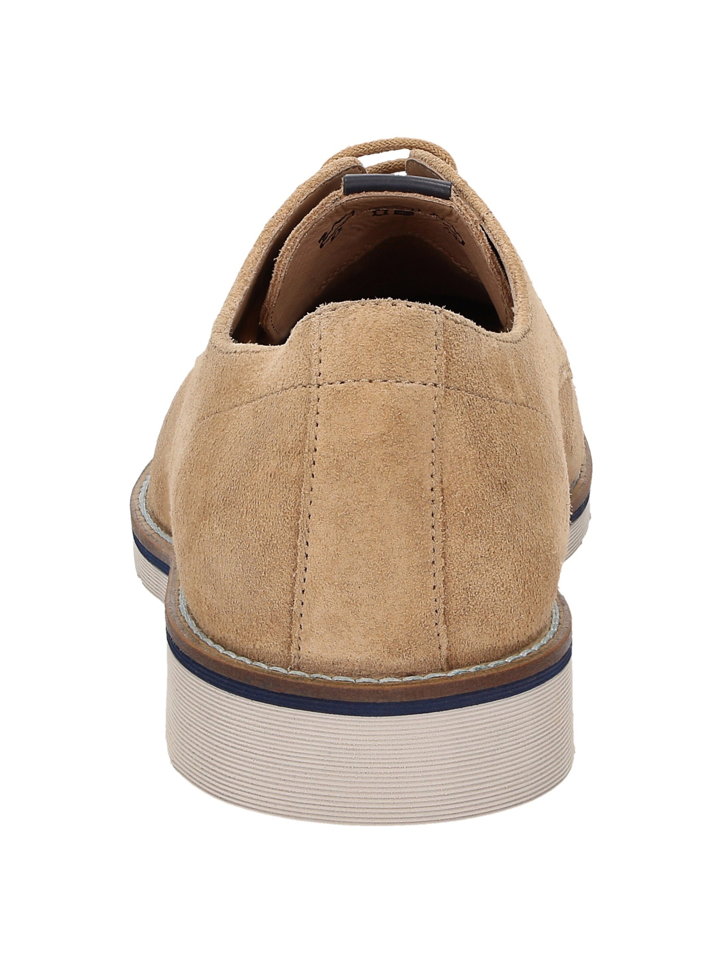 SIOUX Lace-up shoe 'Encanio-715' in Beige