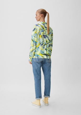 comma casual identity Blouse in Blue: back