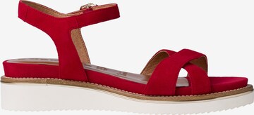 TAMARIS - Sandalias en rojo