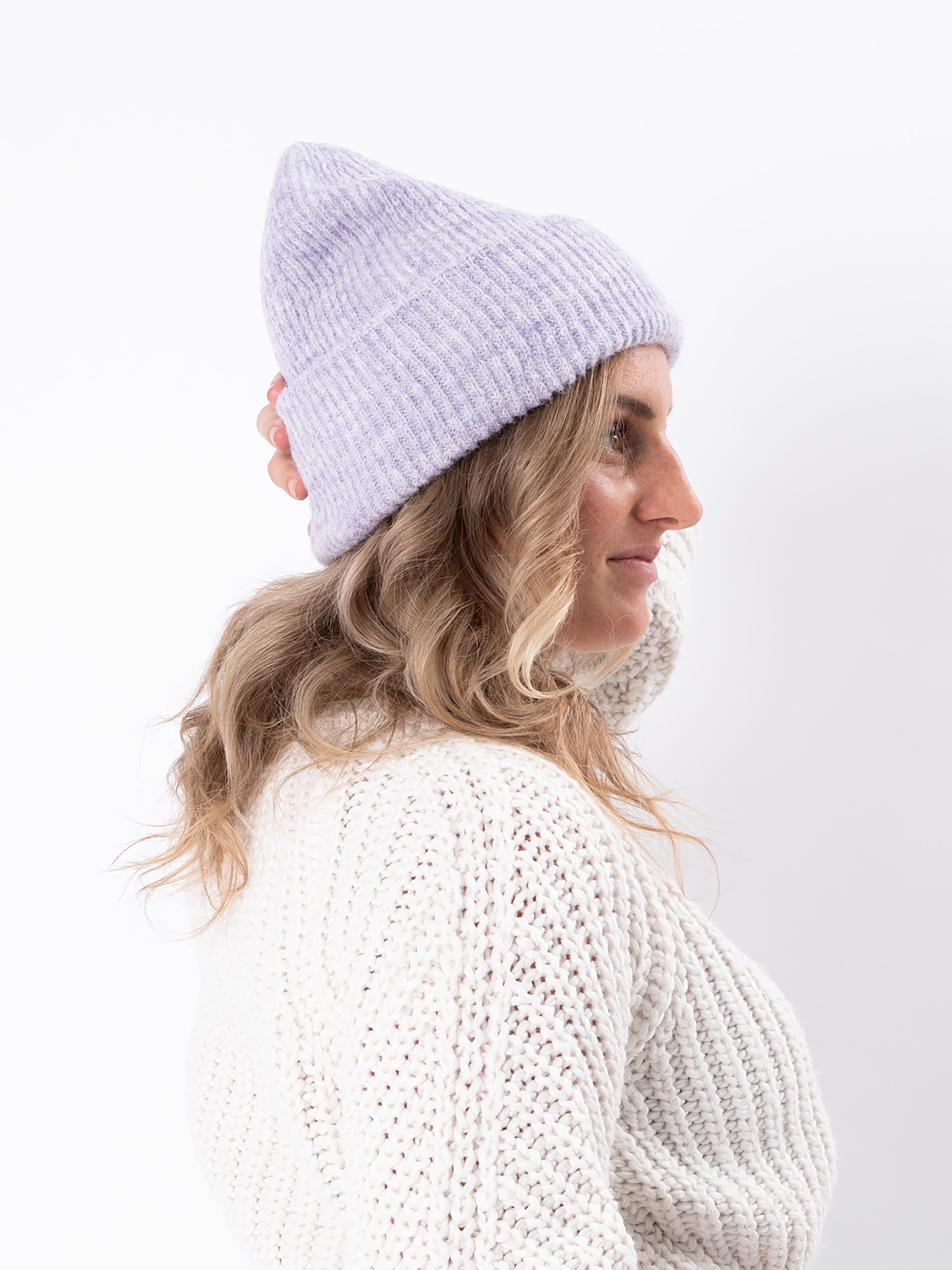 Occulto Beanie 'Emma' in Purple