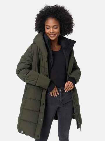 Manteau d’hiver 'Knutschilein' NAVAHOO en vert : devant