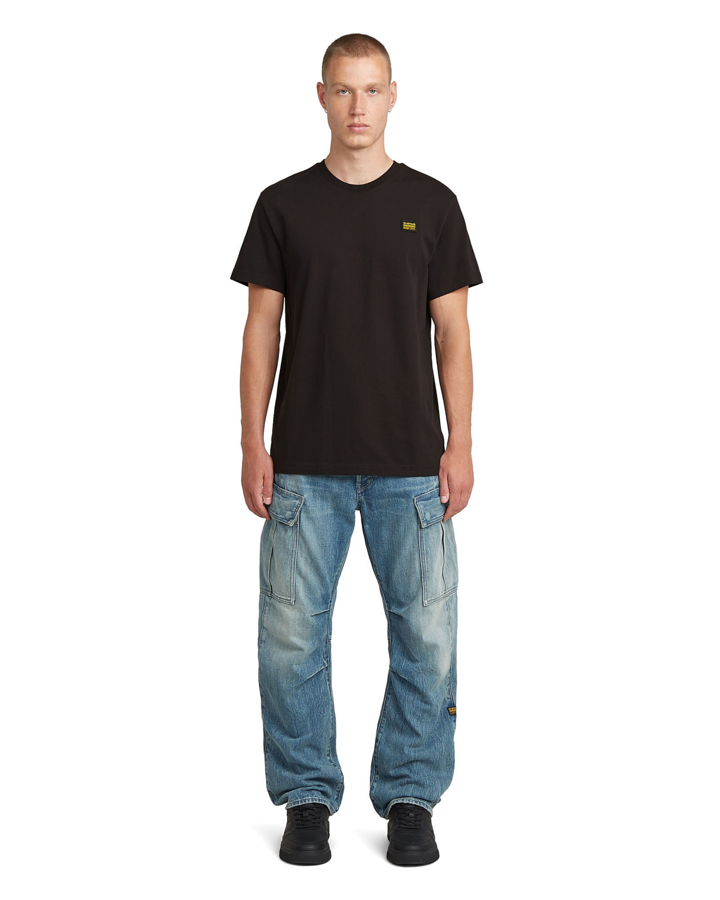 G-STAR Regular Cargojeans 'Contor' in Blauw