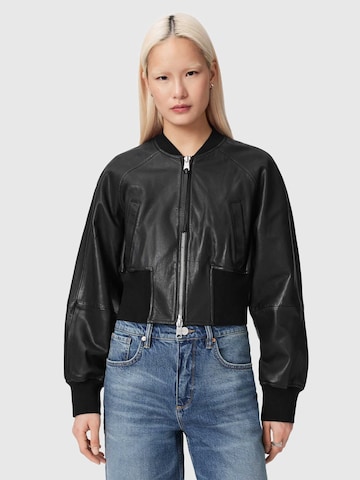 AllSaints Prehodna jakna 'SURI' | črna barva: sprednja stran