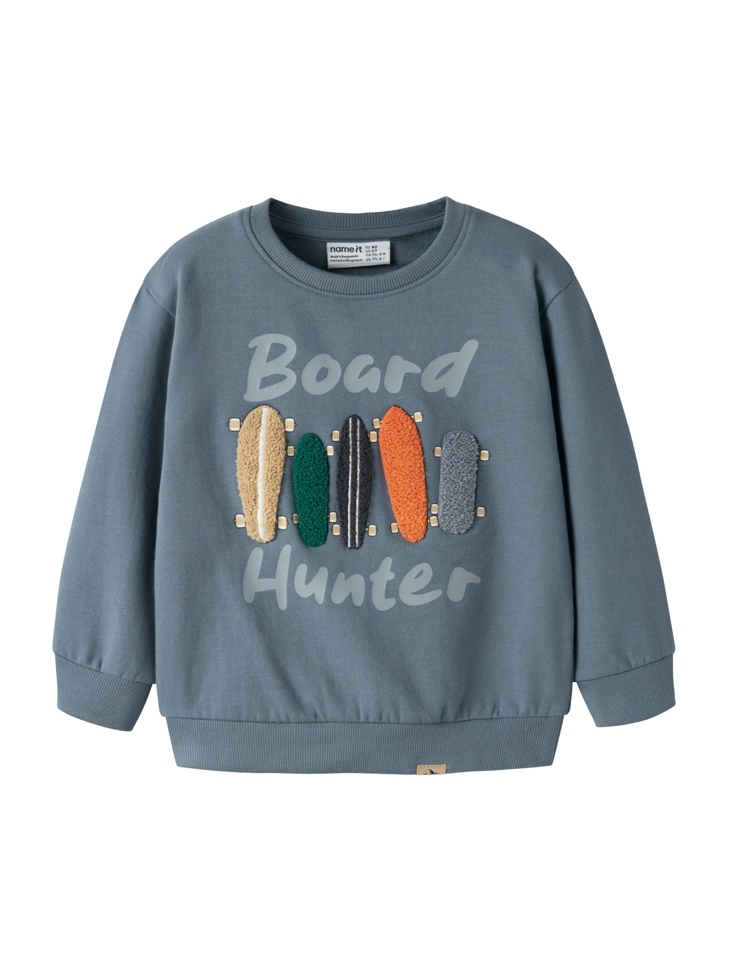 NAME IT Sweatshirt 'NMMNIEL' in Blue: front