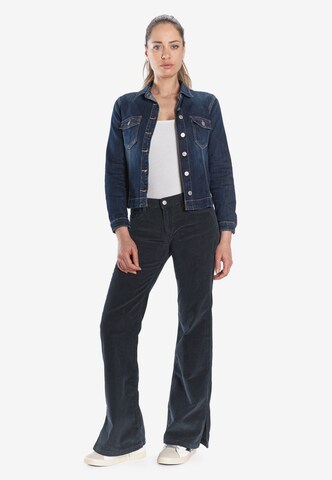 Le Temps Des Cerises Bootcut Jeans in Blauw