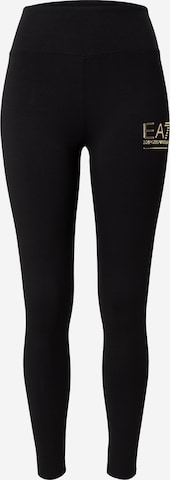EA7 Emporio Armani Леггинсы в Черный: спереди