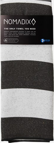 Nomadix Beach Towel in Black: front